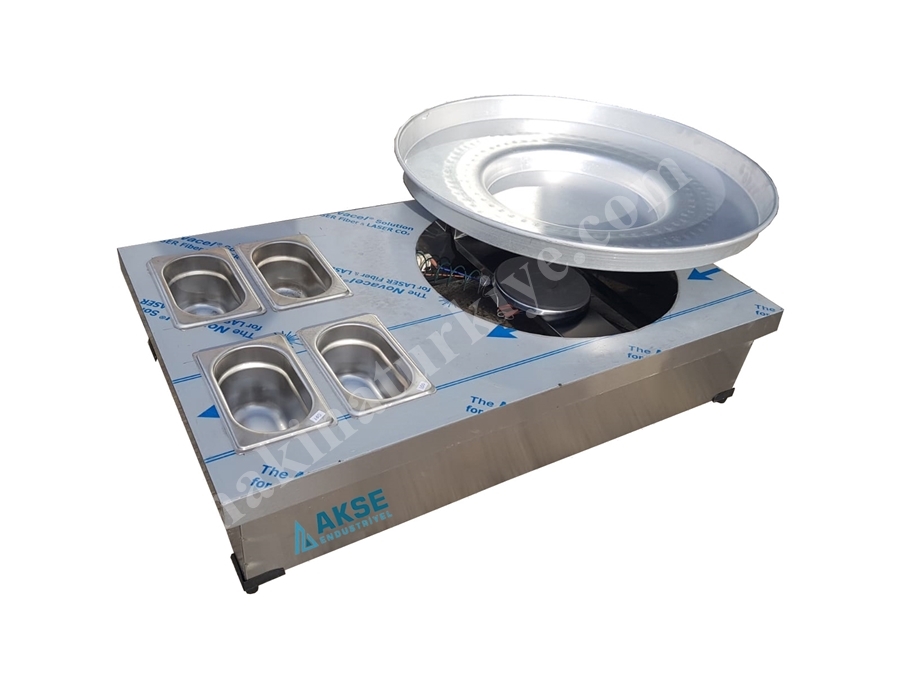 50*75 Cm 4 Garnütürlü Elektrikli Set Üstü Tantuni Ocağı