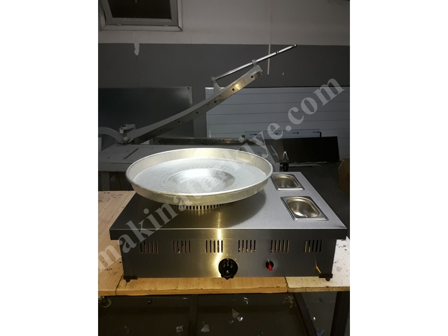 50*70 Cm Paslanmaz Garnütürlü Doğal Gazlı Set Üstü Tantuni Ocağı