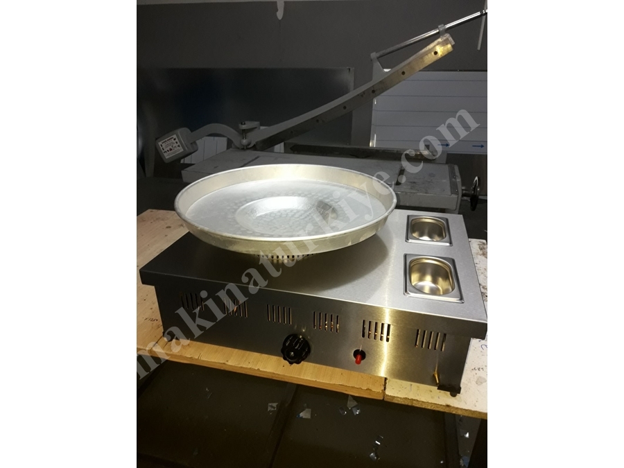 50*70 Cm Paslanmaz Garnütürlü Doğal Gazlı Set Üstü Tantuni Ocağı