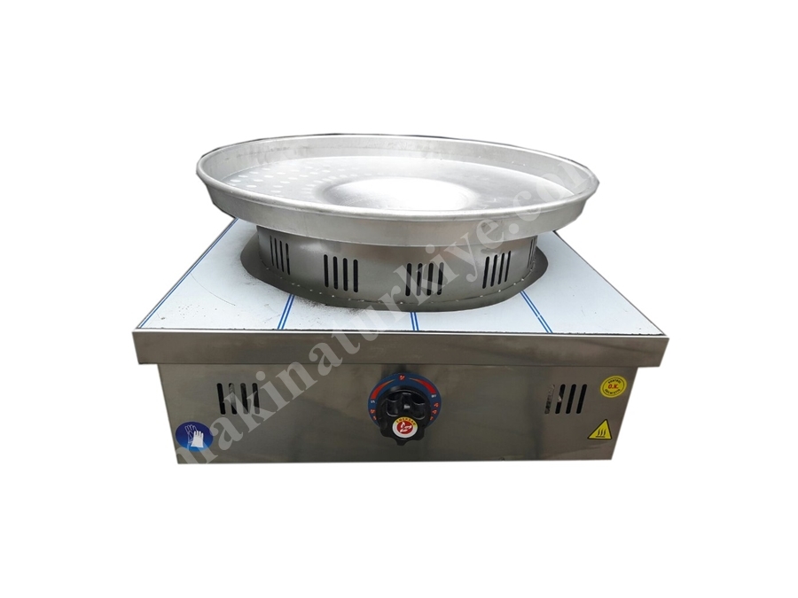 50*50 Cm Doğalgazlı Paslanmaz Tantuni Set Üstü Ocak
