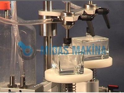 3000 Adet / Saat Parfüm Aerosol Dolum Makinası