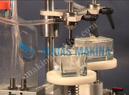 3000 Adet / Saat Parfüm Aerosol Dolum Makinası