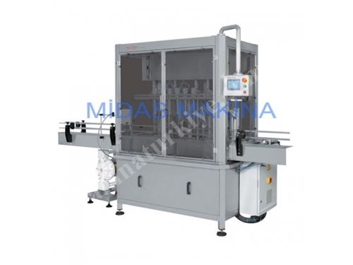 500-3500 Adet / Saat Linear Otomatik Sıvı Dolum Makinası