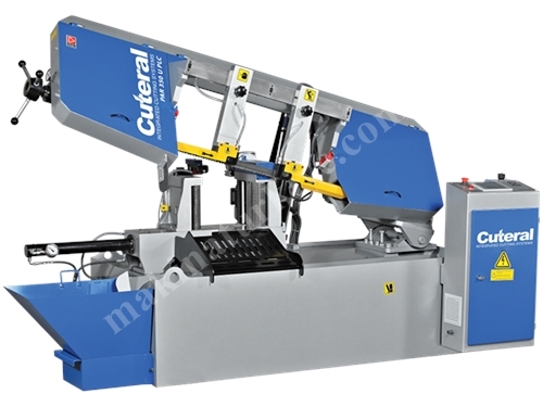 350 mm PLC Kontrollü Şerit Testere Tezgahı