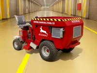 750 kg Sentetiik Çim Dolgu Ve Fırçalanma Makinesi