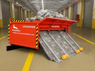 3200 mm Briket Parke Taşı Döşeme Makinası