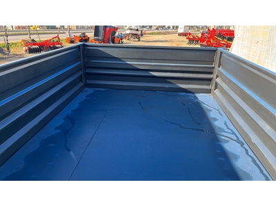 3,5 Ton Tek Dingil Hidrolik Frenli Damperli Römork - 5
