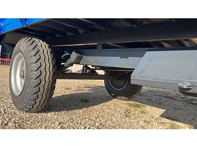 3,5 Ton Tek Dingil Hidrolik Frenli Damperli Römork - 3