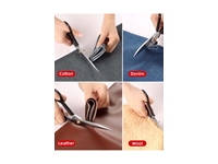 9 No 23Cm Professional Steel Fabric Cutting Scissor Set - 2