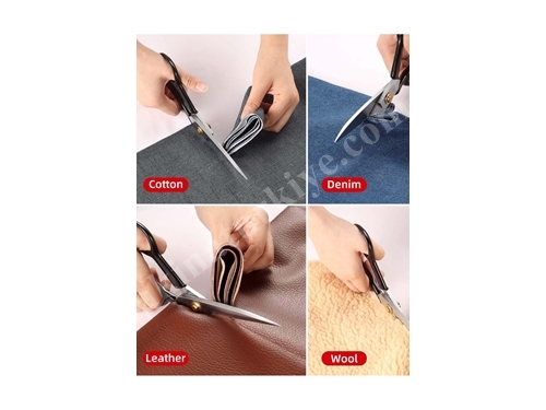 9 No 23Cm Professional Steel Fabric Cutting Scissor Set