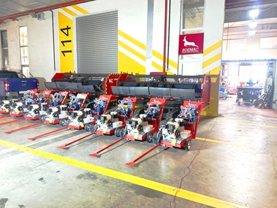 Sentetik Spor Sahası Yol Çizgi Boya Makinası - 2