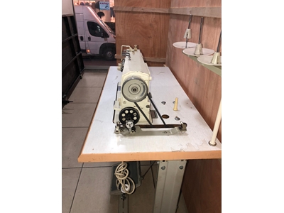Große Shuttle-Mechanische Doppelnadel-Nähmaschine ohne Stornierung - 3
