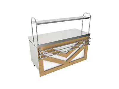Stainless Steel Single-Layer Neutral Service Unit