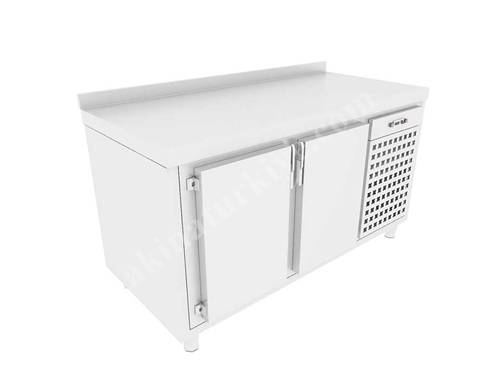 2-Door Counter Type Deep Freezer Refrigerator