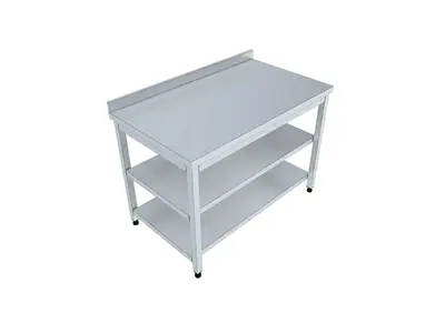80x60x85 cm Base and Intermediate Shelf Kitchen Workbench