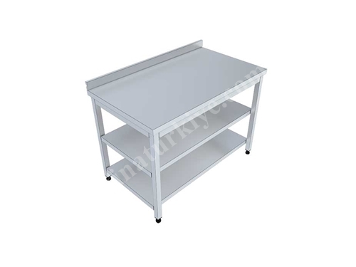 80x60x85 cm Base and Intermediate Shelf Kitchen Workbench