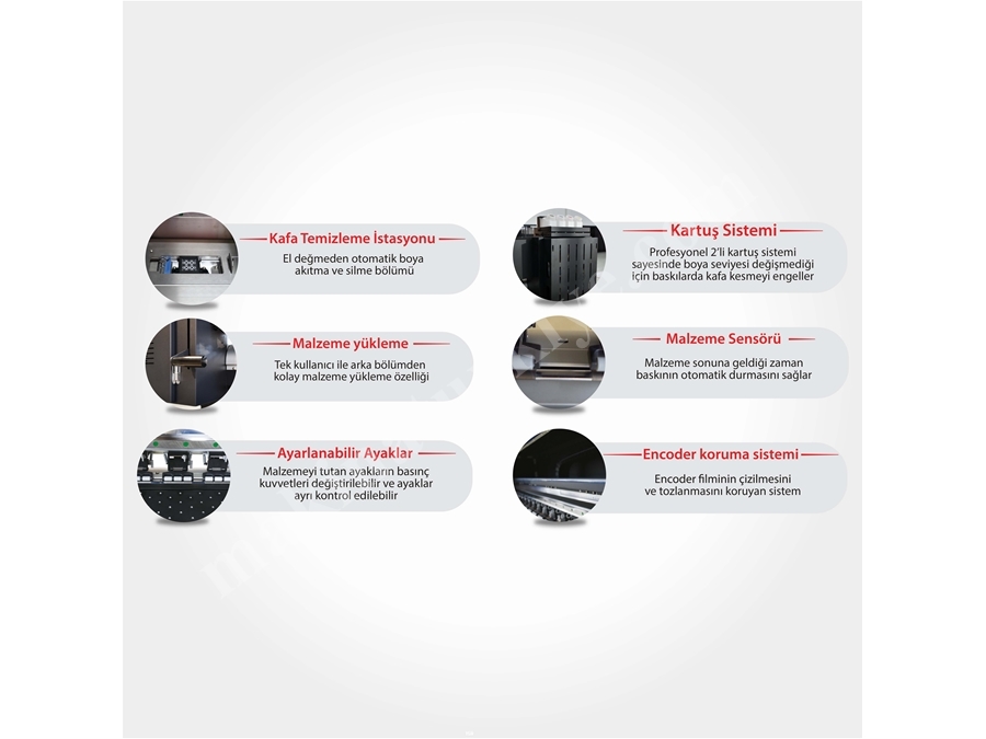 Tek Kafa Solvent Baskı Makinası