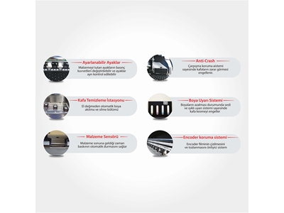 2 Kafa Eko Solvent Baskı Makinası - 2