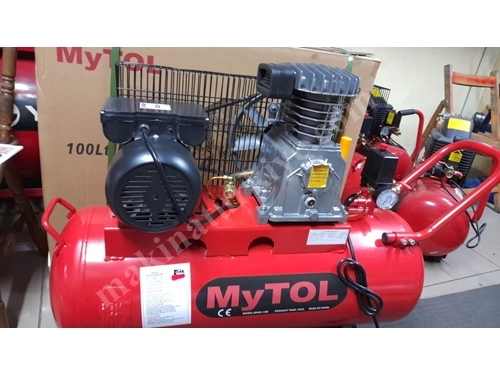 200 Litre İtalyan Abak Kafa Pistonlu Kompresör