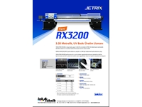 Jetrix Rx 3200 Led Uv Roll Printing Machine - 0
