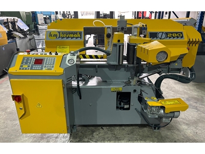 Kesmak KME DG 280 Elektronik Plc Açılı Şerit Testere Tezgahı