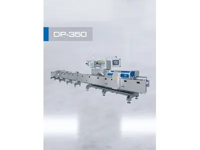 DP-350 İnline Beslemeli Full Otomatik Yatay Flowpack Paketleme Makinası
