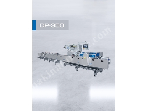DP-350 İnline Beslemeli Full Otomatik Yatay Flowpack Paketleme Makinası