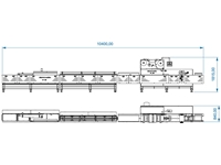 DP-350 Inline-Zuführung Vollautomatische horizontale Flowpack-Verpackungsmaschine - 1