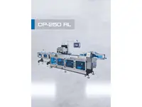 DP-250 RL Inline Feed Fully Automatic Conveyor Reverse Horizontal Packaging Machine