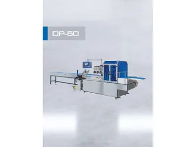 DP-50 umgekehrte Kiefer horizontale Verpackungsmaschine