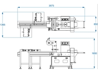 DP-150 Çift Boksör Beslemeli Yatay Paketleme Makinası - 1