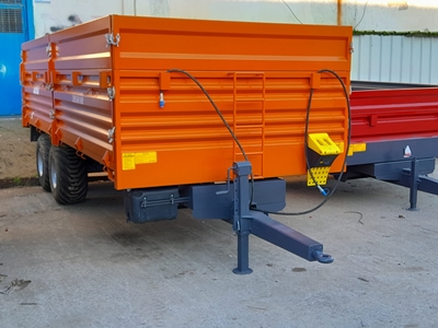 10 Ton 400/60 15.5 Tire Tandem Load Trailer - 15