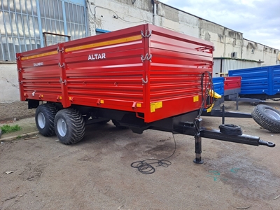 10 Ton 400/60 15.5 Tire Tandem Load Trailer - 0