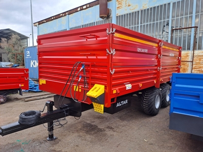 10 Ton 400/60 15.5 Tire Tandem Load Trailer - 18