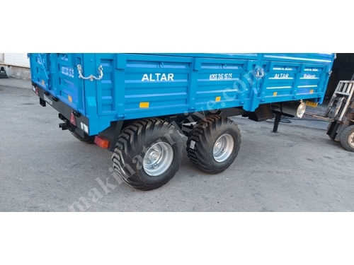 Прицеп для транспортировки грузов на 10 тонн с шинами 400/60 15.5