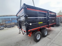 Прицеп для транспортировки грузов на 10 тонн с шинами 400/60 15.5 - 4