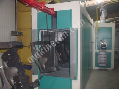 İkinci El Tünel Tipi Elektrostatik Toz Boya Fırını