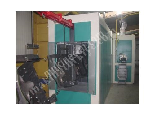İkinci El Tünel Tipi Elektrostatik Toz Boya Fırını