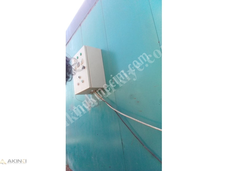 6X2x1.5 Metre Kutu Tipi Elektrostatik Toz Boya Fırını