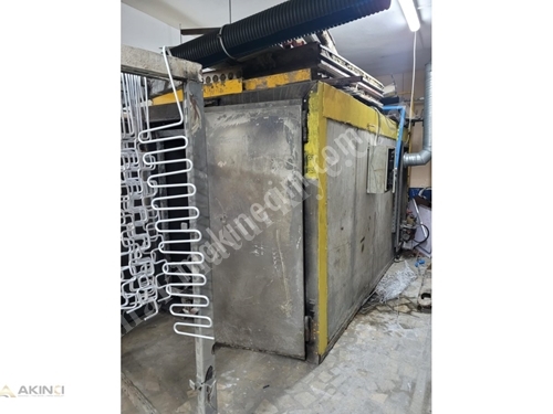 5X1,8X1,6 Metre Kutu Tipi Toz Boya Fırını