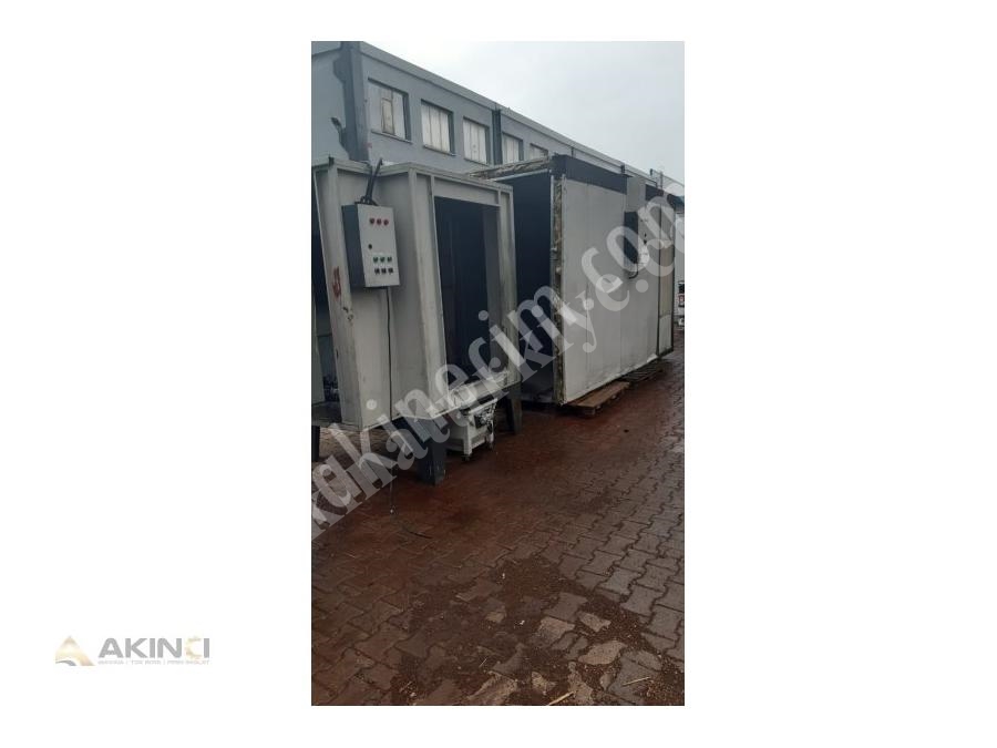 3X2x1,5 Metre Kutu Tipi Toz Boya Fırını