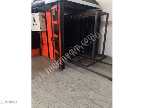 4X2x1,5 Metre Elektrikli Tinel Tipi Toz Boya Fırını