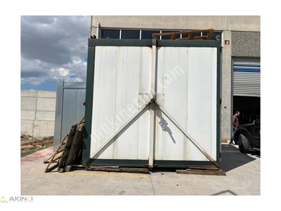 3X3x3 Metre Kutu Tipi Toz Boya Fırını - 4