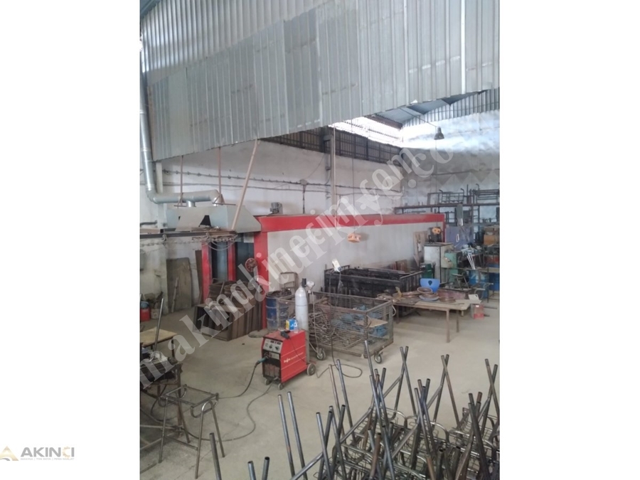 190X80x15 Metre Tünel Tipi Elektrostatik Toz Boya Fırını