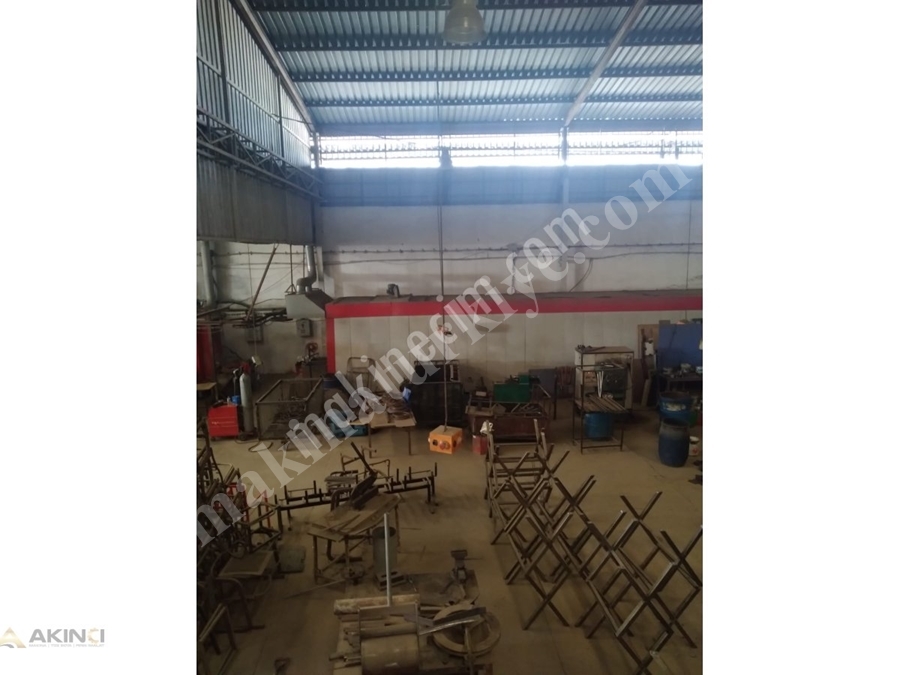 190X80x15 Metre Tünel Tipi Elektrostatik Toz Boya Fırını