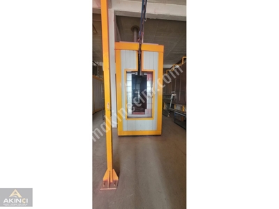 240X100 Cm 2 Banyolu Tünel Tipi Toz Boya Fırını - 0
