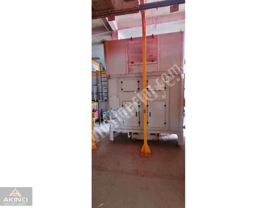 240X100 Cm 2 Banyolu Tünel Tipi Toz Boya Fırını