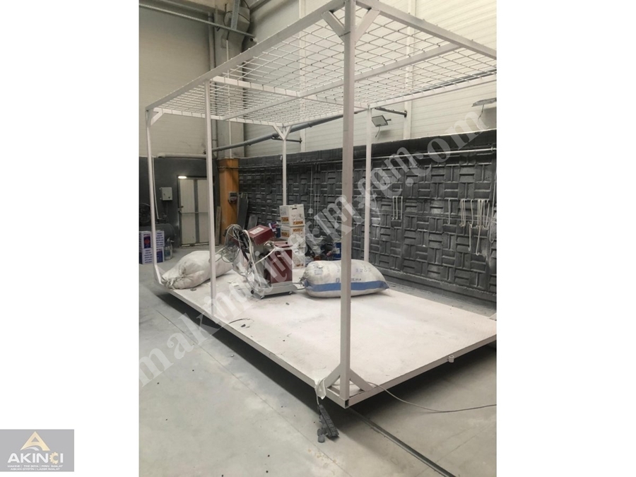 4,5X3x2,5 Metre Tünel Tipi Toz Boya Fırını