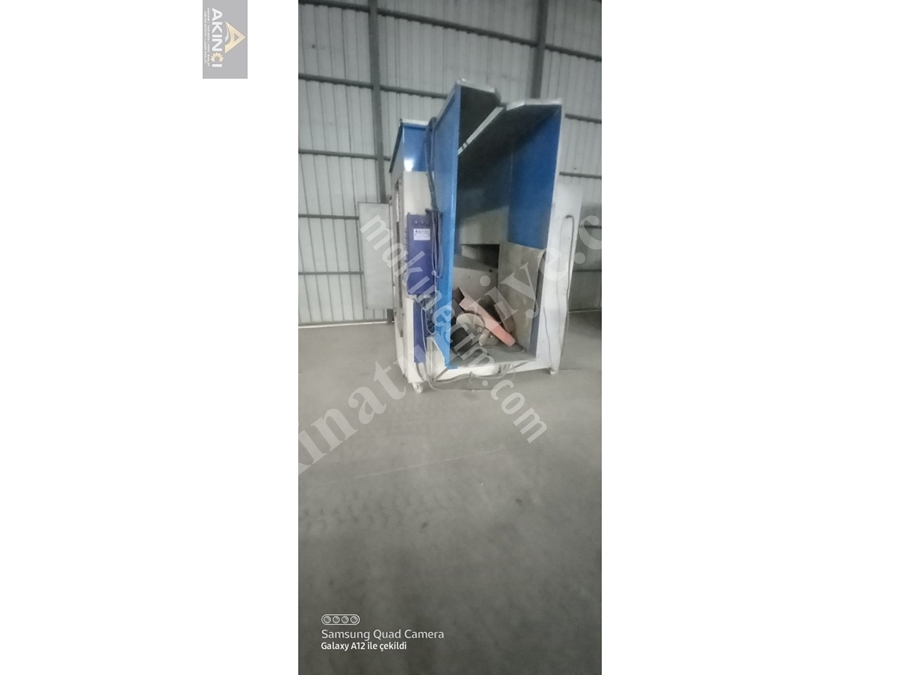 7X2,4X1,2 Metre Kutu Tipi Toz Boya Fırını