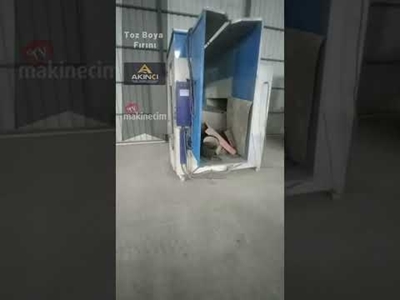 7X2,4X1,2 Metre Kutu Tipi Toz Boya Fırını - 5